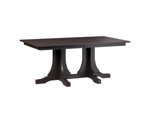 Mission Double Pedestal Table