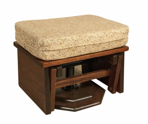 296 Swivel Glider and Mission Ottoman - Image 2