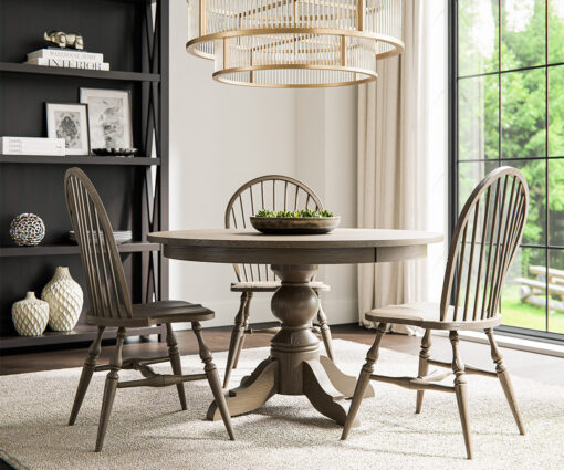 Kowan Single Pedestal Table - Image 2