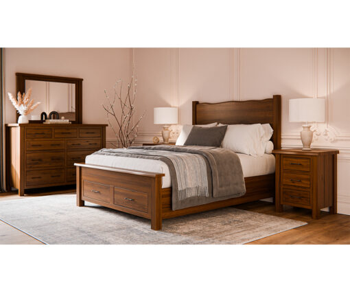 Walnut Bedroom Collection - Image 2