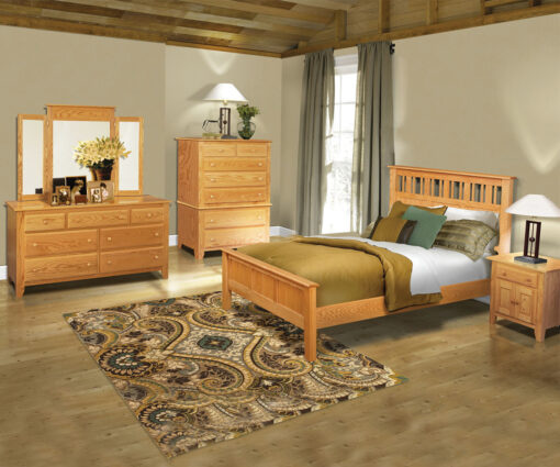 Shaker 3-Drawer Nightstand - Image 2