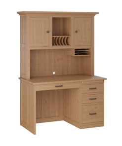 48" Computer Desk With Hutch