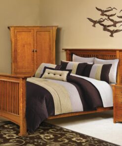 Alternative view of Dutch Corbel Mission Bed