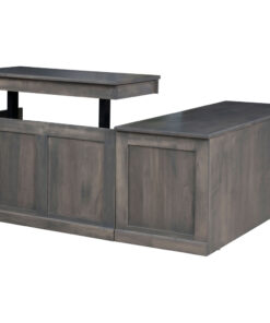 Alternative view of Urban L Desk With Adjustable Return