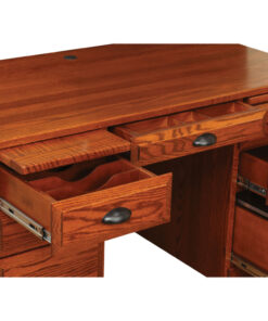 Alternative view of 56" Traditional Desk - 30"D