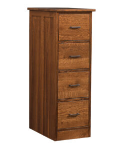Mission 4 Drawer Vertical File Cabinet