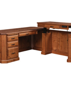Fifth Avenue L Desk with Adjustable Return