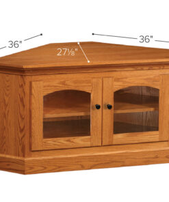 Alternative view of Shaker Corner Console