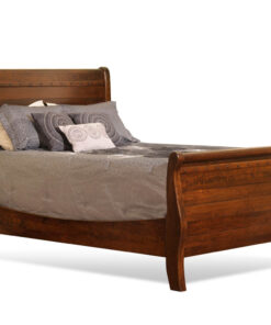 Tucker Sleigh Bed - Tall Footboard