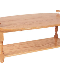 Drop Leaf Coffee Table with Rails