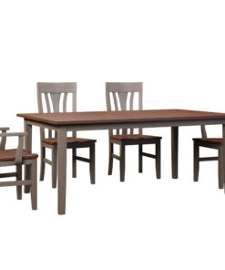 Alternative view of Curved Shaker Leg Table