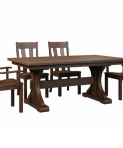 Alternative view of Pioneer Trestle Table