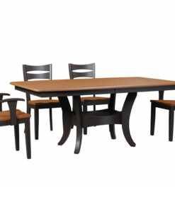 Alternative view of Sierra Double Pedestal Table