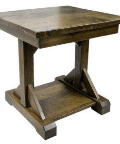 Barn Floor Plank End Table