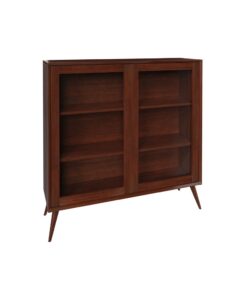 South Shore Glass Bookcase