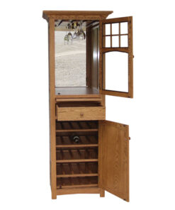 Alternative view of Santa Fe Wine Cabinet
