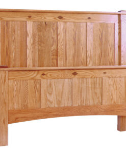 Century Mission Panel Bed
