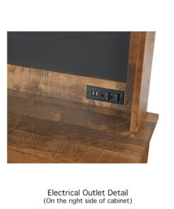 Alternative view of Coffee Bar - Solid Panel Back