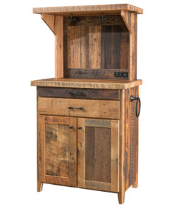 Coffee Bar - Solid Panel Back