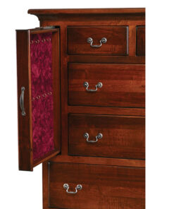 Alternative view of Edinburg Chest with Jewelry Drawers