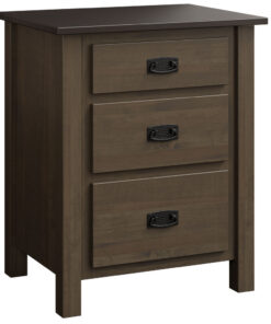 Dutch Country Mission 3 Drawer Nightstand