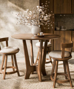 Alternative view of Turnstone 24" Swivel Bar Stool with Back