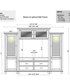 Alternative view of Bourten Magnum Wall Unit