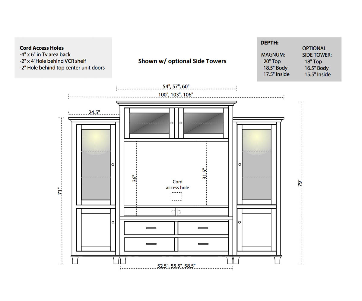 Bourten Magnum Wall Unit - Image 2