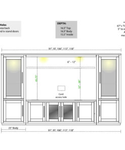 Alternative view of NY Bridge Wall Unit