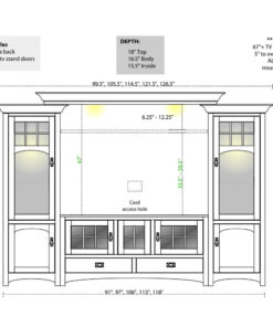 Alternative view of Winchester Bridge Wall Unit