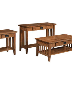 Alternative view of Deluxe Mission End Table