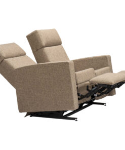 Alternative view of Modern Shaker Love Seat Glider/Recliner