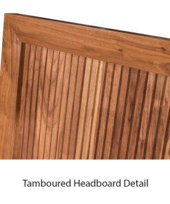 Alternative view of Adair Bed with Tambour Grooves