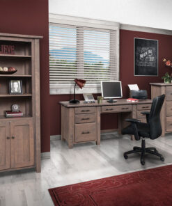 Alternative view of Barn Floor Lateral File Cabinet