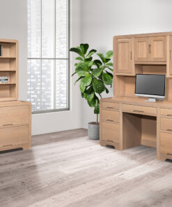 Alternative view of Europa Single Pedestal Desk