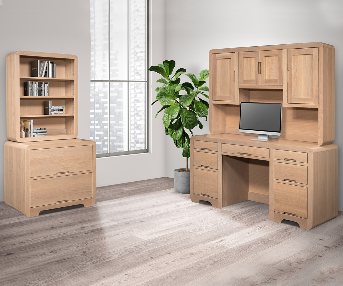 Europa File Cabinet - Three Drawers - Image 2