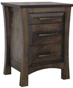 Alternative view of Providence 3 Drawer Nightstand