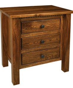 Alternative view of Lindholt Three Drawer Nightstand