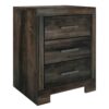 Zane Three Drawer Nightstand
