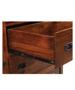 Alternative view of Elkins Three Drawer Nightstand