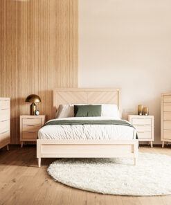 Alternative view of Ivy 3 Drawer Nightstand