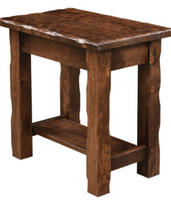 Hand Hewn Chair Side Table