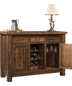 Alternative view of Calder Buffet with Wine Rack