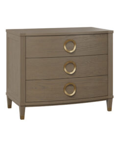 Claire 3 Drawer Nightstand