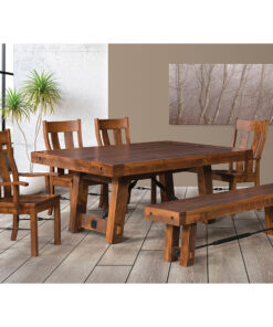 Alternative view of Edison Double Pedestal Table