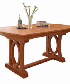 Empire Double Pedestal Table