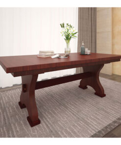 Alternative view of Farmers Double Pedestal Table