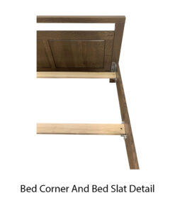Alternative view of Oberlin Bed