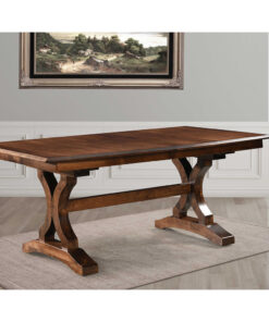 Alternative view of Gatlin Double Pedestal Table