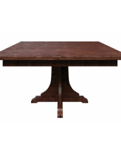 652 Mission Single Pedestal Table